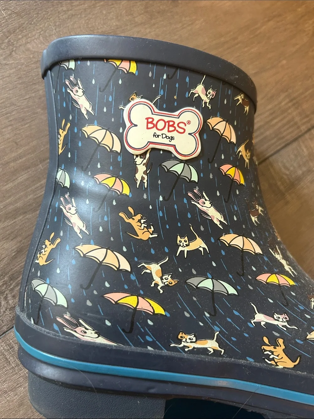 Skechers BOBS for Dogs Rain Check - April Showers Rain Mid Boots Size US 8 Women